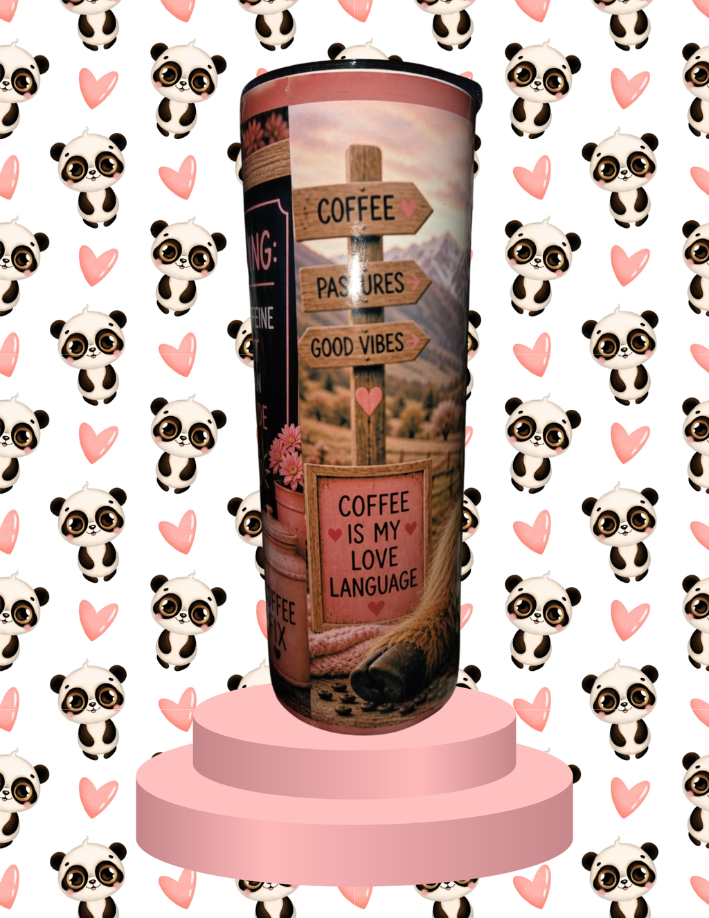 Pink Coffee Cow