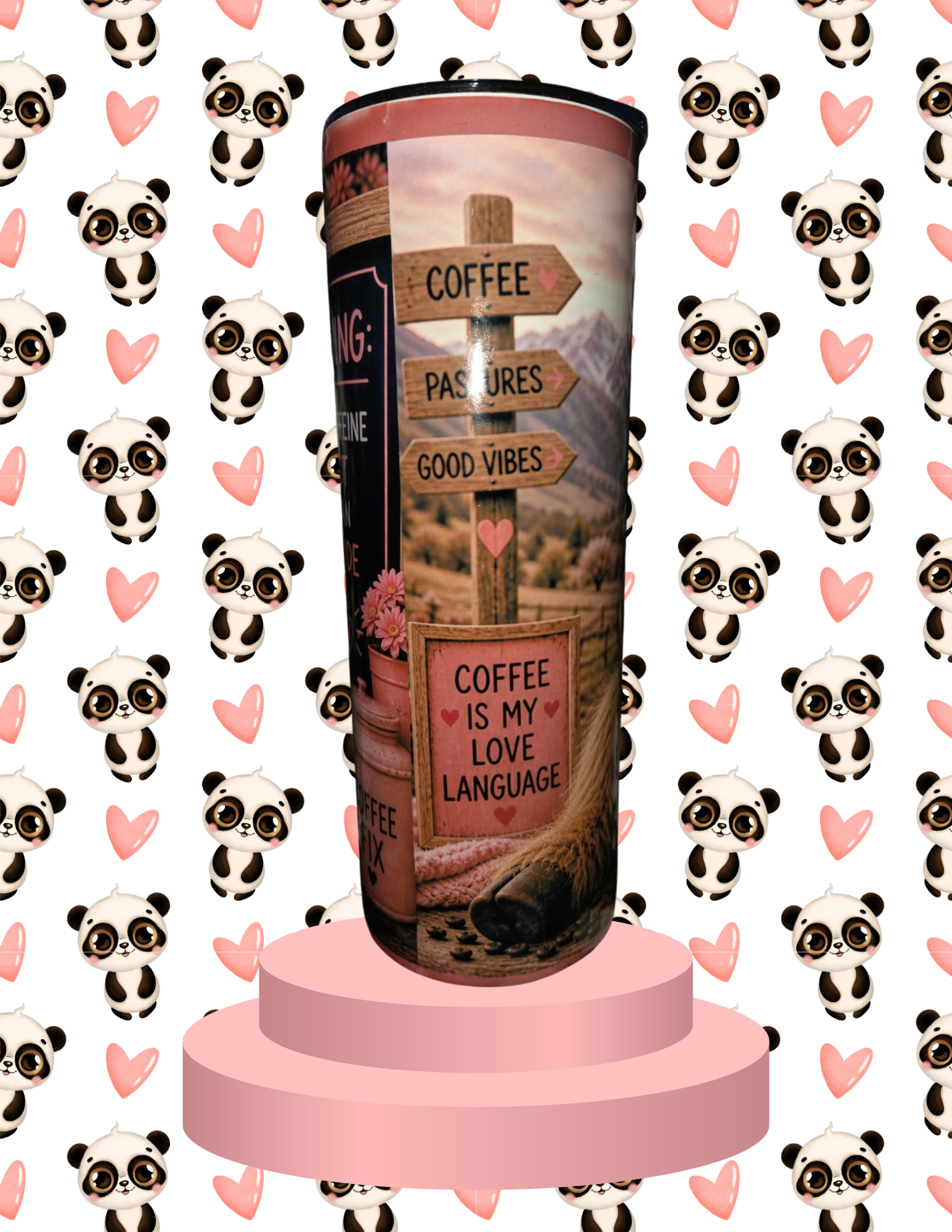 Pink Coffee Cow